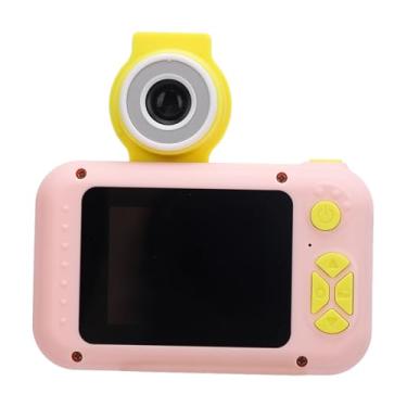 Imagem de Câmera para selfies, 40 MP, tela de 2 pol., 1080P HD, lente flip, câmera infantil, foco automático, interface de carregamento tipo C, função MP3, câmera de vídeo infantil