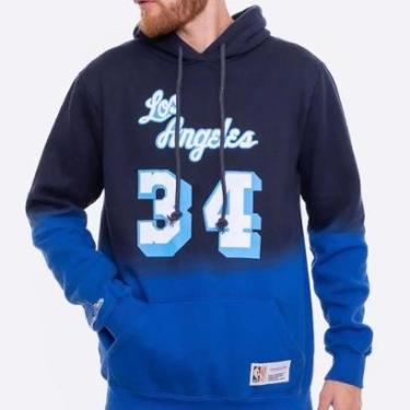 Imagem de Moletom M&N Fechado Com Capuz L.A Lakers -O'Neal-Unissex