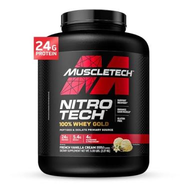 Imagem de Whey Gold Nitro Tech - 2510G French Vanilla Creme - Muscletech, Muscletech