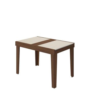 Imagem de Mesa de Jantar Extensível 140 cm Naturalle Imbuia