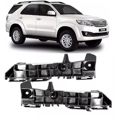 Imagem de Par Suporte Guia Parachoque Dianteiro Hilux SW4 2012 2013 2014 2015