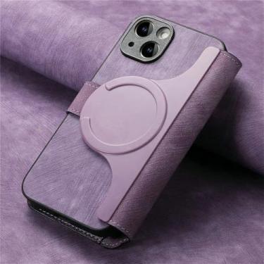 Imagem de Para redmi note 13 pro carteira de couro com zíper para xiaomi 13t pro 11t 10 9t 10s 9 st 13 plus 11 lite capa flip, roxo, para redmi note 10 4g