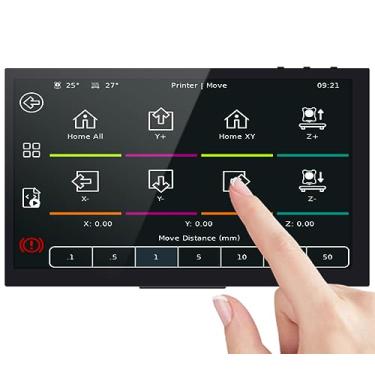 Imagem de BIGTREETECH Upgrade PITFT50 V2.0 Graphic Smart Display DSI Interface 5 inch LCD Touch Screen Suitable for Raspberry Pi