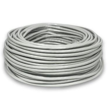 Imagem de Cabo De Rede Cat6 50 Metros 50M Cinza Utp Ethernet Crimpado Pronto - T