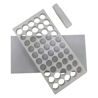 Imagem de Placa Porcionadora de Doces Brigadeiro Beijinho 18g 45 Furos