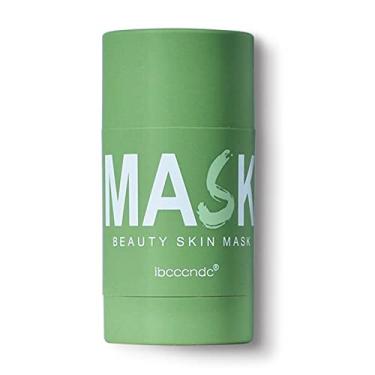 Imagem de Qudai Chá Verde Oil-control Solid Mask Cleansing Chá Verde Blackhead Remover Limpeza profunda dos poros para todos os tipos de pele 40g/garrafa