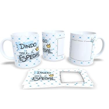 Imagem de Canecas Personalizadas Dindo e Dinda (Mod.12)