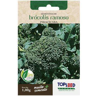 Imagem de Sementes de Brócolis Ramoso Piracicaba TOPSEED