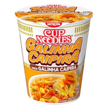 Imagem de Cup Noodles Sabor Galinha Caipira Nissin 69g