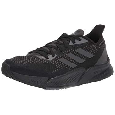 Imagem de adidas Tênis de corrida feminino X9000l2, Preto/Preto/Cinza, 10.5