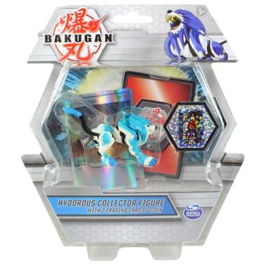 Imagem de Bakugan Collector Figures with 2 Trading Cards & Collectors Coin - (Hydorous Blue)
