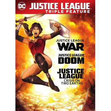 Imagem de Justice League: War / Doom / Crisis on 2 Earths (DVD) (Repackaged)