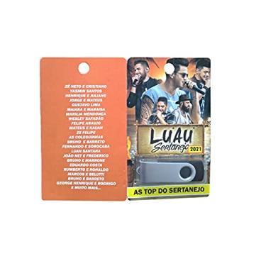 Imagem de Pen Drive Gravado Luau Sertanejo 8GB