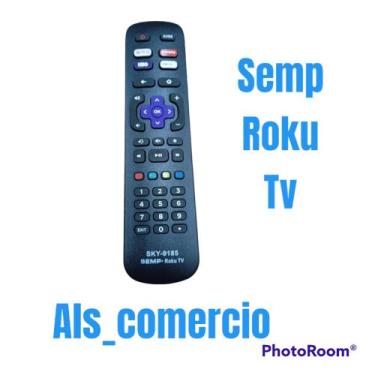 Imagem de Controle sky 9185  SEMP Roku TV 