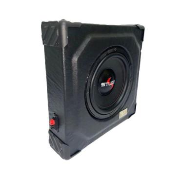 Imagem de Caixa Slim 8 Polegadas Sturdy Fitbox Passiva 200W RMS, Preto