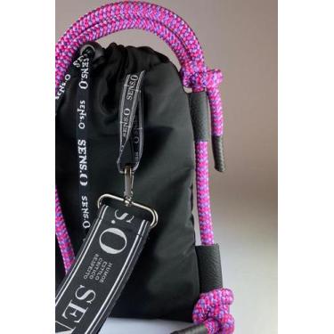 Imagem de Bolsa Pequena Bag Pocket para Celular Preto - Sens.o, Alça, Detalhe pi