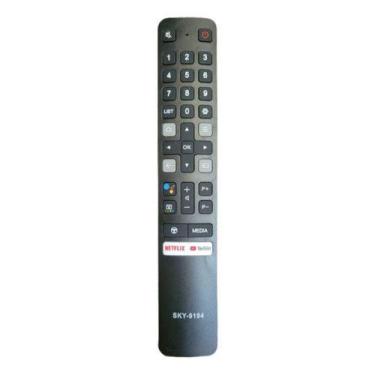 Imagem de Controle Remoto Tv Tcl Smart Android Netflix Globoplay Rc802 - Sky