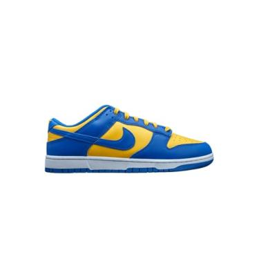 Imagem de Nike Tênis feminino retrô Dunk Low, Blue Jay/Blue Jay, 44 BR