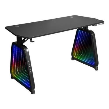Imagem de Mesa Gamer Mancer Beholder, RGB, Preto, MCR-BHR-RGB