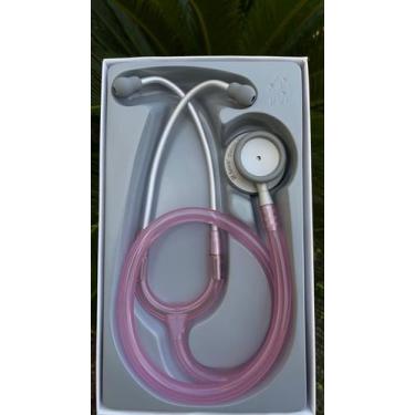 Imagem de Estetoscópio Spirit MD Pro-Lite Adulto Rosa Transparente - MD Spirit