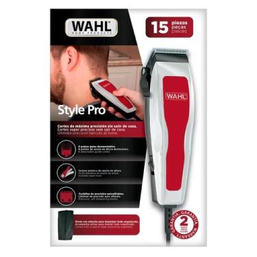 Imagem de Máquina de Cortar Cabelo Profissional Wahl Style Pro Lâmina de Aço 127