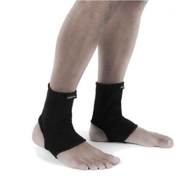 Imagem de Par de Tornozeleira Elástica Preta KSN045 Kestal, M
