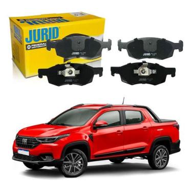 Imagem de Jogo Pastilha Freio Dianteira Fiat Strada 1.3 2020 A 2024 - Jurid