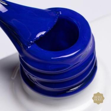 Imagem de Esmalte em gel LED/UV Rosa Hold 10 ml, cor AZUL RIQUEZA (VI20)