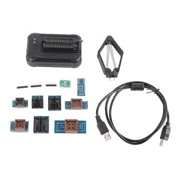 Imagem de Programador USB, programador universal AVR USB para TL866II Plus EEPROM Flash 8051 AVR MCU GAL PIC com adaptador 10, maior velocidade de programação (até 2X) de memórias de alta capacidade