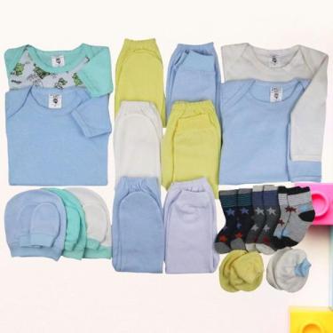 Imagem de Kit 21 Pçs Maternidade Roupa De Bebê Menina E Menino - Batutinhas Baby