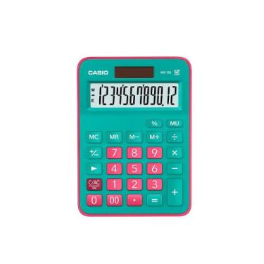 Imagem de Calculadora Casio De Mesa Visor Xl, 12 Dígitos E Alimentação Dupla Mx-