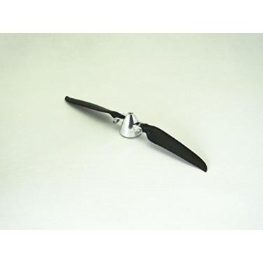 Imagem de Viloga RC Plane Folding Propeller 9×5 inch w/Spinner Size D28×H27mm, and Motor Shaft Diameter φ3.17 with CNC Aluminum Alloy Spinner (9×5, Shaft Φ3.17)