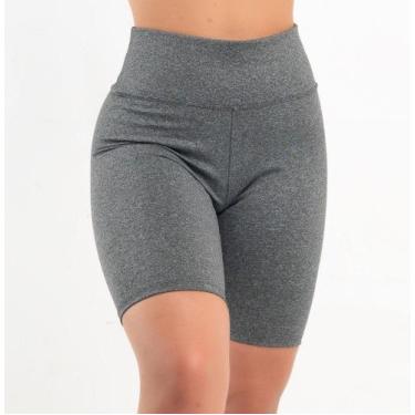 Imagem de Bermuda Legging Feminina Suplex Cintura Alto Academia Ciclista - Reman