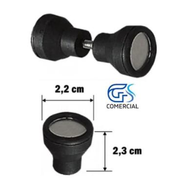 Imagem de Puxador Duplo, Box/gabinete De Acrílico/alumínio. - Divesiplast, 4 Uni