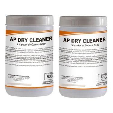 Imagem de Kit C/2 Limpador E Hidratante De Couro A Seco Ap Dry  500g - Spartan