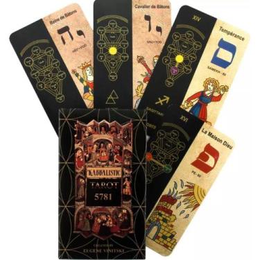 Imagem de Kabbalistic Tarot Deck Tarô Cabalístico Baralho de Cartas de Oráculo