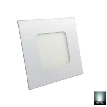 Imagem de Luminária embutido 3W LED BF Plafon Quadrado - CTB