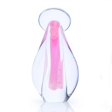 Imagem de Imagem Em Cristal Murano Rosa - São Marcos