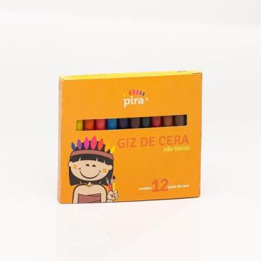 Imagem de Giz De Cera  Piratininga 12 Cores