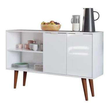 Imagem de Buffet para sala de jantar 2 portas solid branco - Village Móveis