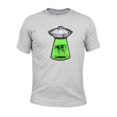 Imagem de Camiseta Plus Size 100% Algodão Malha 30.1 Estampada Vacalienigena - S