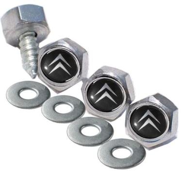 Imagem de Parafusos De Placa Emblema Renault Clio Kwid Sandero Duster - GP