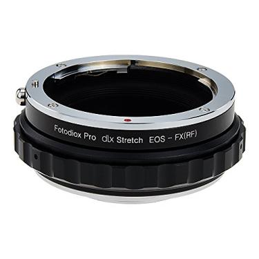 Imagem de Fotodiox Adaptador de montagem de lente elástica DLX compatível com lentes Canon EOS EF e EF-S para câmeras Fujifilm X-mount