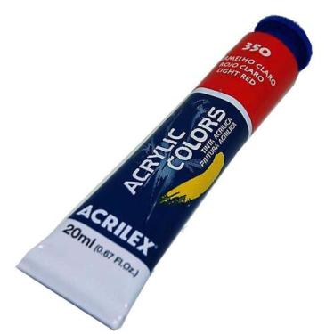 Imagem de Tinta Acrílica Acrilex Vermelho Claro 20ML