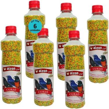 Imagem de Alcon club curió bicudo e azulão 325g super premium kit com 6