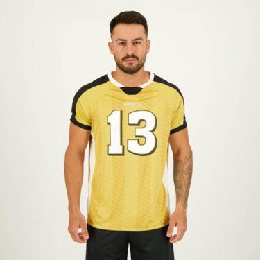 Imagem de Camisa Santos Lecture Dourada - Braziline, M