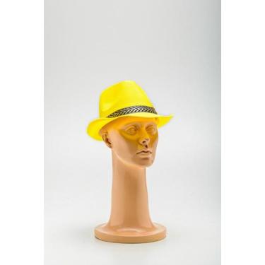 Imagem de Chapéu Malandro - Festas e Fantasias, Amarelo