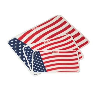 Imagem de Kuhn Rikon Tábua de corte estampada Americana de 3 peças