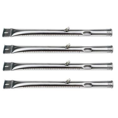 Imagem de Hongso Tubos de queimador de grelha para Charbroil 463436215 463234413 463436213 463436214 463225313, Thermos 461334813, Gas2Coal 463340516 463370516 Modelo, peças de reposição G 432-Y700-W1, aço