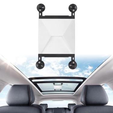 Imagem de Suporte para Mini Ventosa Starlink, Kit de Montagem Mini Starlink para Janelas e Tetos Solares, Suporte para Carro para Antena Parabólica Starlink Internet Kit para Iate SUV RV